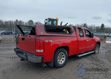 2013 GMC Sierra 1500 Sle из США, поврежденный, VIN 1GTR2VE76DZ234634